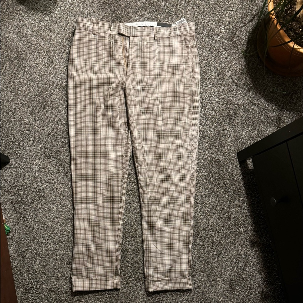 Men’s H&M Plaid Pants (size 33R)
